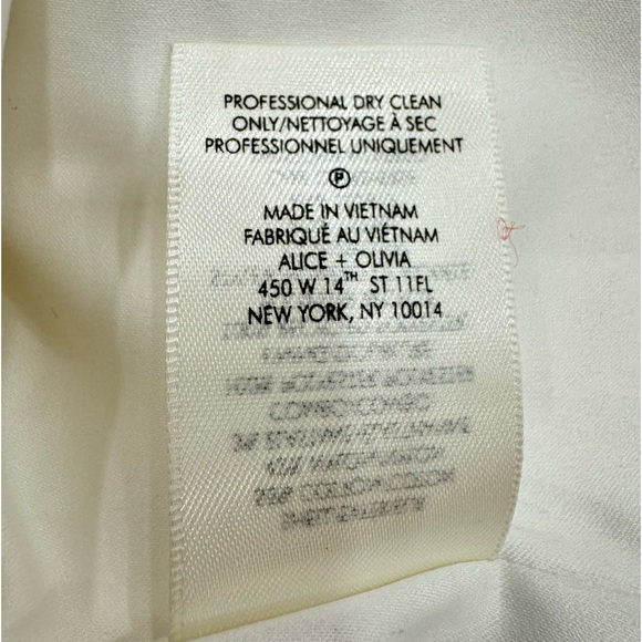 Alice + Olivia Esther Embellished Cotton Blazer Mini Dress - Picture 12 of 14